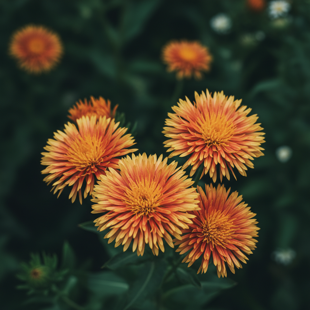 Safflower flowers, a key ingredient in Night Shift Eye and Neck Cream by Stay Clear Beauty.